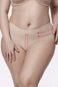 Modelujące figi Slim All Day beżowe M Julimex