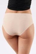 Bezszwowe figi Simple panty beżowe. L Julimex