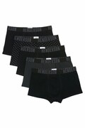 Bokserki męskie 5 pack Optic czarne 3XL Henderson