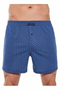Męskie bokserki bawełniane Comfort 281 niebieskie XXL Cornette