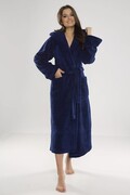 Szlafrok damski Luna granatowy XXL De Lafense