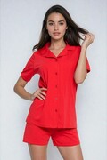 Piżama damska Chiara czerwona S