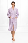 Szlafrok Paloma jasnofioletowy 3XL