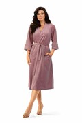 Szlafrok damski Lena różowy XXL/3XL Hamana
