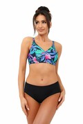 Damski sportowy strój kąpielowy Kreta II liście palmy S Spin
