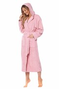 Szlafrok damski Morgan, różowy XXL L&L