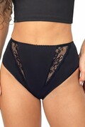 Figi bawełniane 238 czarne S Donna