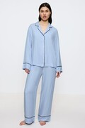 Wiskozowa piżama Amourette Jacquard PW jasnoniebieska XXL Triumph