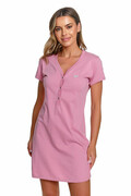 Damska koszula nocna Princessa II w kolorze starego różu XXL DN Nightwear