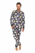 Piżama męska Sheep szara XXL DN Nightwear