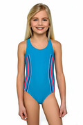 Dziewczęcy strój kąpielowy Klarka niebieski 158 Lorin