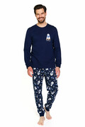 Piżama męska Papa Bear granatowa XXL DN Nightwear