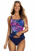 Strój kąpielowy tankini Korsika ciemnoniebieski 3XL Lorin