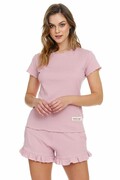 Piżama damska Papaya różowa S DN Nightwear