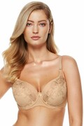 Usztywniany biustonosz Yvette beżowy 75E Gorteks