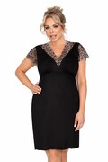 Damska czarna haleczka Emma plus size 3XL Donna