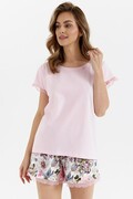 Piżama damska Extase krótka różowa M Cana