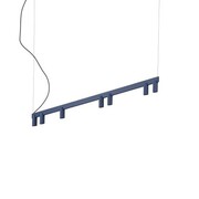 Lampa wisząca FOURTY LINE LED 8W + 7xGU10 granatowa 12293 Nowodvorski