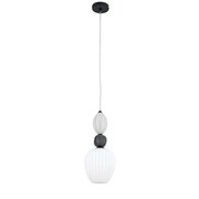 Lampa wisząca CORALS szklany klosz ceramika 11974 Nowodvorski