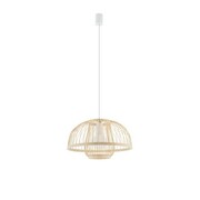 Lampa wisząca KRABI Naturalne drewno 11158 Nowodvorski