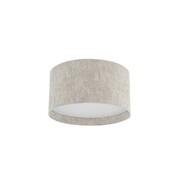 Lampa sufitowa CEDRO S 11670 Nowodvorski beżowy plafon w stylu classic z abażurem 35 cm, E27 LED, oświetlenie do salonu i sypialni