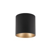 Tuba spot sufitowy EYE TONE BLACK/GOLD 8931 Nowodvorski