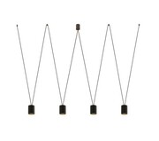 Lampa wisząca MORE TONE BLACK/GOLD IV 7814 Nowodvorski Lighting