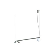 Lampa wisząca z poprzeczną listwą z serii FOURTY trzy źródła światła do jadalni 11471 Nowodvorski