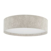 Lampa sufitowa CEDRO M 11671 Nowodvorski beżowa elegancki plafon z tkaniny, 4 źródła E27, 65 cm, styl klasyczny