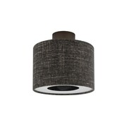 Lampa sufitowa AMARELA S 11657 Nowodvorski czarny melanż – elegancki plafon do salonu w stylu modern classic