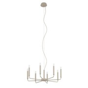 Lampa wisząca żyrandol ORTO beżowy 8xE14 12525 Nowodvorski