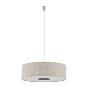 Lampa wisząca CEDRO L 11666 Nowodvorski beżowy abażur Ø65 cm, wysokość max. 130 cm, styl modern classic