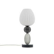 Lampa stołowa CORALS do sypialni szklany klosz ceramika 11978 Nowodvorski