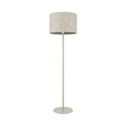 Lampa podłogowa CEDRO 11667 Nowodvorski beżowa elegancka lampa stojąca klasyczny abażur do salonu, gwint E27