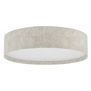 Lampa sufitowa CEDRO L 11672 Nowodvorski beżowy plafon z tkaniny, 7xE27, 78 cm, styl modern classic
