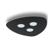 LAMPA SUFITOWA ORGANIC BLACK III CZARNA 8302 Nowodvorski