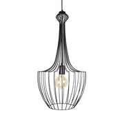 LAMPA WISZĄCA LUKSOR S CZARNA 8851 Nowodvorski