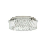 LUXORA LED 11708 Nowodvorski elegancka lampa sufitowa z kryształowym kloszem, 20W, 3000K, 43 cm – idealna do salonu
