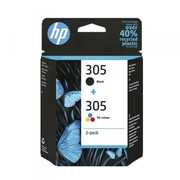 Zestaw tuszy HP 305 6ZD17AE oryginalny czarny + kolor Hewlett Packard