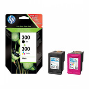 Zestaw dwóch tuszy HP 300 do Deskjet D1660/2560/5560 | 200(BK), 165(COL) | CMY/K Hewlett Packard