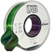 Filament 3D PLA Silk 1.75mm 1kg Tri Color red blue green Professional LAB
