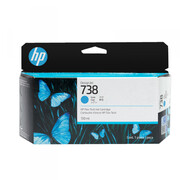 Tusz HP 738 | 130 ml | Cyan hp