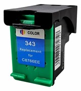 Wkład atramentowy HP C8766EE - kolor [nr.343] - zamiennik - zdjęcie 1