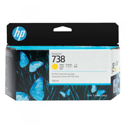 Tusz HP 738 | 130 ml | Yellow hp