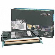 Toner Lexmark C530, czarny, C5200KS, 1500s, return