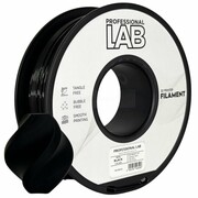 Filament 3D PET-G 1.75mm 1kg black Professional LAB
