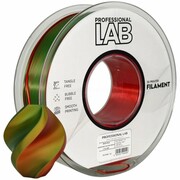 Filament 3D PLA Silk 1.75mm 1kg Tri Color red yellow green Professional LAB