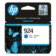 Tusz HP 924 | 400 str. | Cyan Hewlett Packard