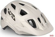 Kask Rowerowy Met Echo Biało-Brązowy Mat Met