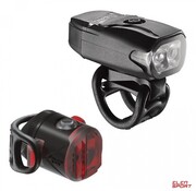Zestaw oświetlenia Lezyne Led Ktv Drive Usb 200 Przód 200 Lumenów, Femto Drive Usb Tył 5 Lumenów, Usb Czarne Lezyne